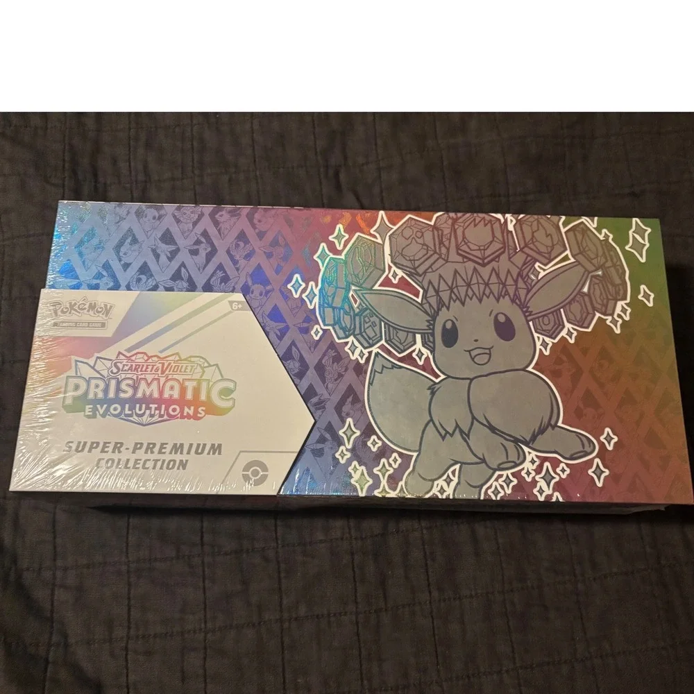 Pokemon TCG Scarlet & Violet Prismatic Evolutions Super-Premium Collection Box